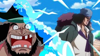 Luffys Reaktion darauf wie Aokiji Blackbeard in One Piece verrät [upl. by Hannah850]