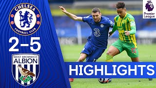 Chelsea 25 West Brom  Premier League Highlights [upl. by Rachel174]