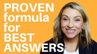 How to answer tell me about a time  BEST Behavioral Interview question answers [upl. by Anelet]