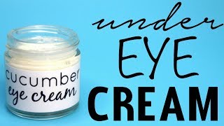 HOMEMADE UNDER EYE CREAM Ι TaraLee [upl. by Ainesy]