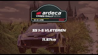 Ardeca Ypres Rally 2024  SS 15 Vleteren [upl. by Perni]