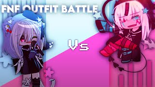 ♠ —Fnf Outfit battle with BoeLoafsVivian—  Gacha Club  Fnaf  boesoutfitbattle [upl. by Neirad]