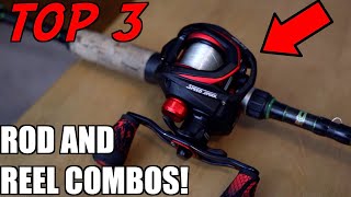 Top 3 Rod and Reel Combos for Bass Fishing [upl. by Aicyle527]