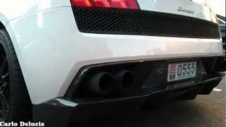 Lamborghini Gallardo Superleggera VS Spyder Performante Loud Revs [upl. by Yehs]