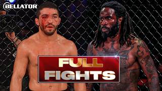 ALL FOUR FIGHTS 😲  Patrício Pitbull v Daniel Straus  Full Fights  Bellator MMA [upl. by Artimid]