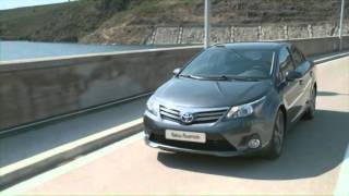 Toyota Avensis Sedan 2012 on the road [upl. by Elton]