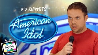 Kid Snippets quotAmerican Idolquot Imagined by Kids [upl. by Simaj]