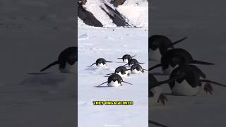 Penguins slide on their bellies for several reasons [upl. by Blau840]