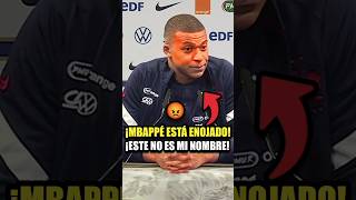 ¡Mbappé está harto de que pronuncien mal su nombre No va a callar más 😡 [upl. by Rees]