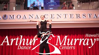 Performances at Ala Moana Centerstage  Arthur Murray Dance Centers Hawaii Medal Ball 2024 [upl. by Alikahs]