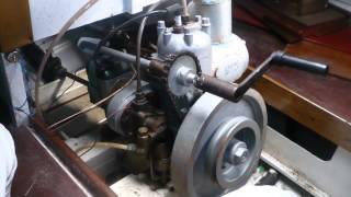 Stuart Turner P5 Engine  Yacht Restoration  Yacht Warlord [upl. by Marijane]