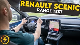 Renault Scenic ETech Range Test at 90 100 and 130 kmh [upl. by Etan948]