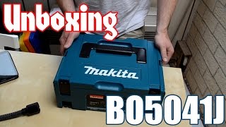 MAKITA PONÇEUSE EXCENTRIQUE BO5041J  300w  Ø125 mm  UNBOXING [upl. by Robson719]