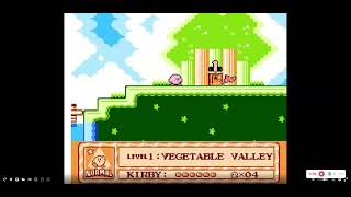 Kirbys Adventure puresabe Vegetable Valley 1 [upl. by Iral]