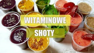 WITAMINOWE SHOTY  5 PRZEPISÓW [upl. by Yeoj]