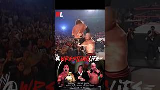 Triple H VS Goldberg VS KaneTriple Treat MatchWorld Heavyweight ChampionArmageddon short wwe [upl. by Eenar]