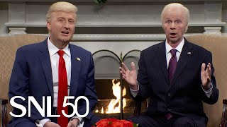 Trump and Biden Meeting Cold Open  SNL [upl. by Wallas]