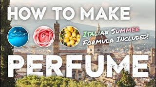 HOW TO MAKE PERFUME  Full perfumery course 2024 [upl. by Dre957]