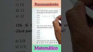 Números consecutivos 😳✌️ ingedarwin razonamiento [upl. by Monarski]