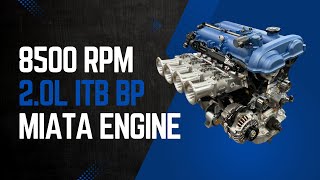 Building an 8500 RPM ITB Miata Engine  Full Build [upl. by Lounge]