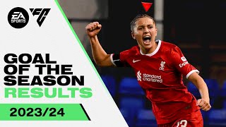 Goal of the Season BEST Liverpool FC Women Strikes 202324 [upl. by Feetal117]