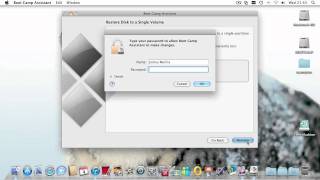 Remove Boot Camp Partition  Mac OS X 106 [upl. by Earvin]