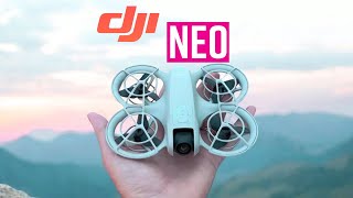 DJI NEO First HANDSON UNBOXING images amp Official RELEASE  All Leaks [upl. by Sachi284]