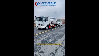 ISUZU Flatbed Road Wrecker Truck 4 Tons [upl. by Guod]