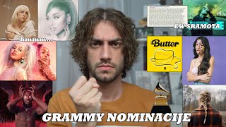 KOMENTARIŠEM I HEJTUJEM GRAMMY NOMINACIJE 2022  Nenad Ulemek [upl. by Ahsirek]