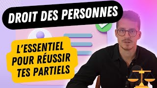 Cours de droit des personnes  lessentiel de la matière [upl. by Zurek]