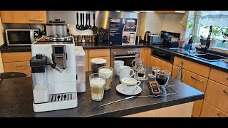 DeLonghi Rivelia Kaffeevollautomat mit wechselbaren Bohnenbehälter DeLonghi EXAM44055  TEST [upl. by Agler]