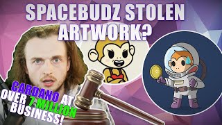 Cardanos ADA is now accepted at 7 million businesses SpaceBudz Stolen Artwork [upl. by Nirad]