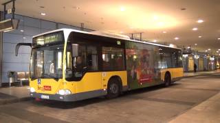 Busse in Berlin Steglitz Haltestelle Kreisel  BVG Citaro MAN Volvo 1080p [upl. by Pax]