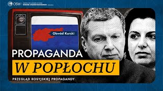 Propaganda w popłochu Rosyjskie media o ataku Ukrainy [upl. by Ynahpets]