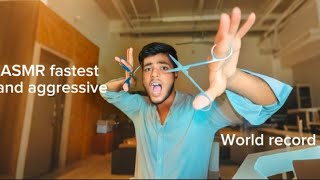 ASMR Asmr fastest and aggressive world record [upl. by Edwin301]