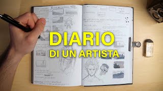 📖30 Giorni Di Disegno  Diario di un artista Ep1 [upl. by Nohcim]