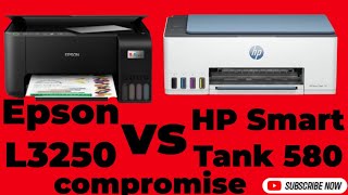 Hp Smart Tank 580 VS Epson L3150 Compare WiFi printer2024 kon sa printer best  hp Epson epson [upl. by Cinda]