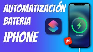 🔋Controla mejor la batería de tu iPhone con esta automatización [upl. by Lotz930]