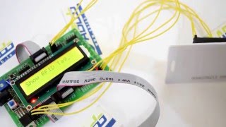 EM18 RFID Reader Interfacing with ATmega32 by ABLab Solutions [upl. by Hake]