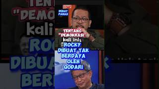 Debat Skak Mati Rocky Gerung tentang Demokrasi VS MQodari [upl. by Lawson]