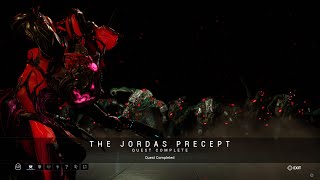 Warframe The Jordas Precept Quest with Myth [upl. by Niatsirhc]