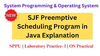 sjf preemptive scheduling program  spos practical sppu  sjf preemptive scheduling algorithm in OS [upl. by Lihas178]