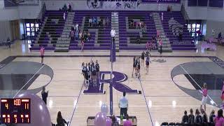 Riverton High School vs Copper Hills HS Womens JV Volleyball [upl. by Natsuj]