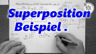 Superposition  Überlagerungsverfahren Beispiel  Einleitung [upl. by Idolem]