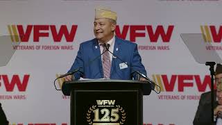 2023 VFW National Commander Duane Sarmiento Opening Remarks [upl. by Eseerahs]