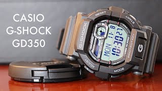 FEATURE PACKED GSHOCK GD350 HAS IT ALL [upl. by Irabaj]