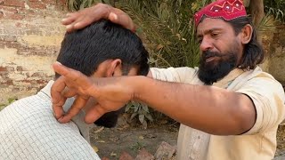 ASMR Head Massage for Insomnia Relaxing Cracks and Sleep Aid by Bengali Baba [upl. by Yenolem]