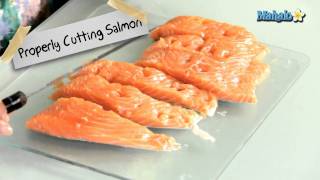 How to Properly Cut a Salmon Filet [upl. by Najram]