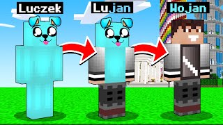 CO 2 MINUTY JESTEM INNYM YOUTUBEREM w Minecraft [upl. by Ahsikat664]