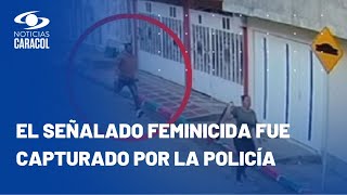 Feminicidio en el Valle del Cauca sujeto persiguió y mató con un machete a su ex [upl. by Amata54]